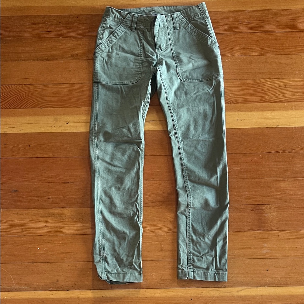 Stio Green Straight Leg Pants